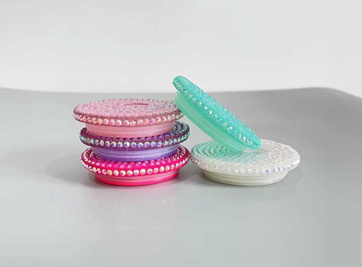 Rhinestone Lids