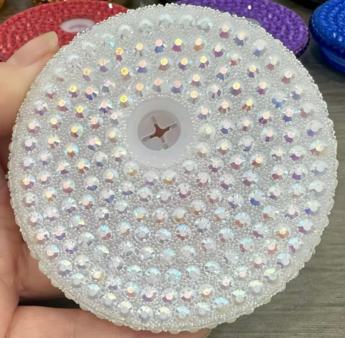 Rhinestone Lids