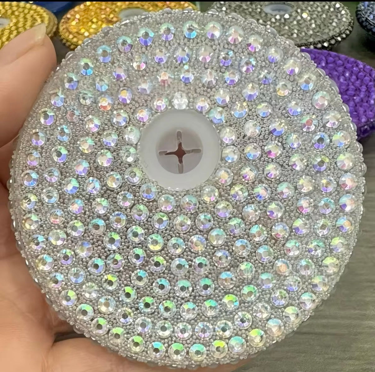 Rhinestone Lids