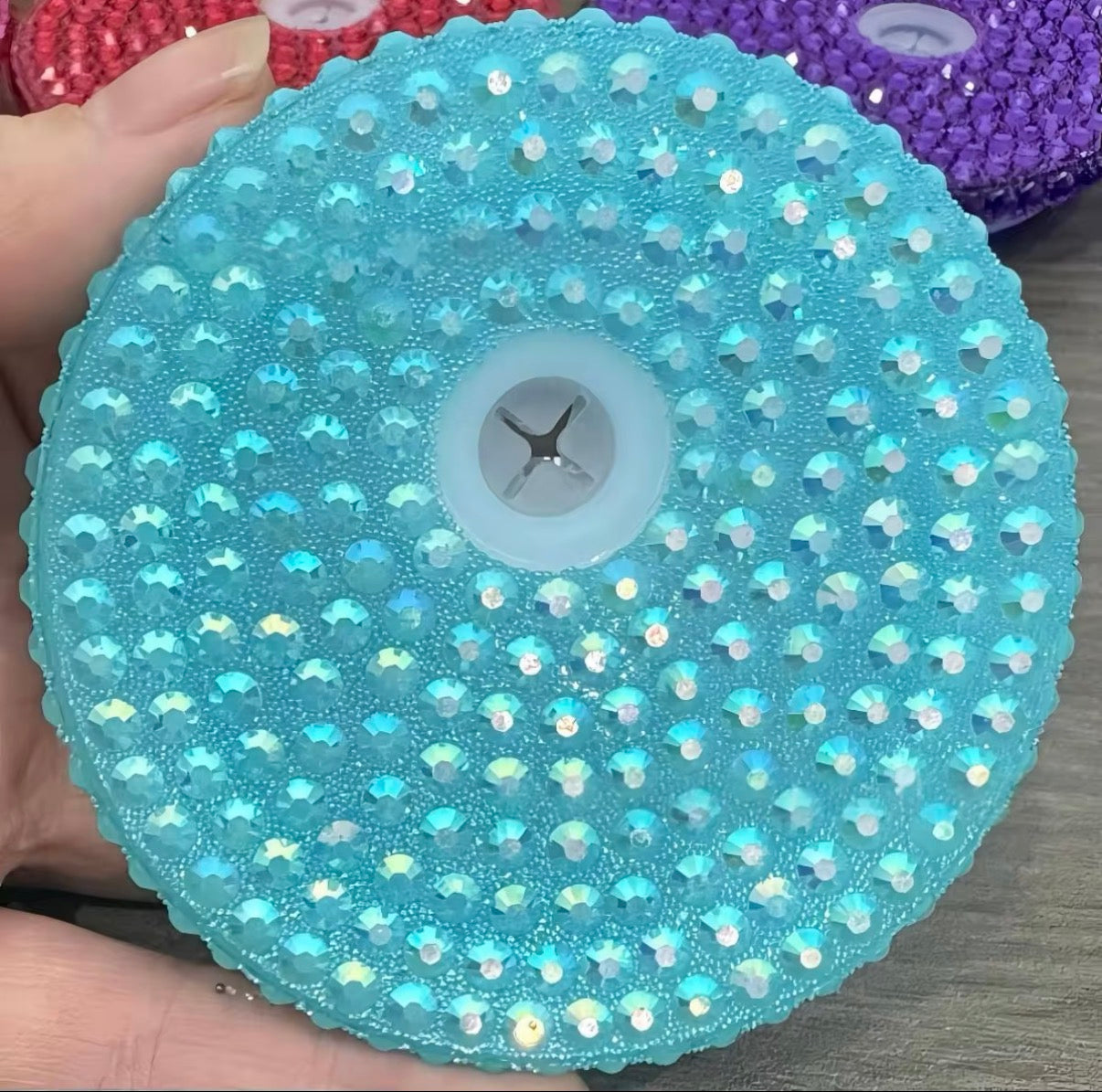 Rhinestone Lids
