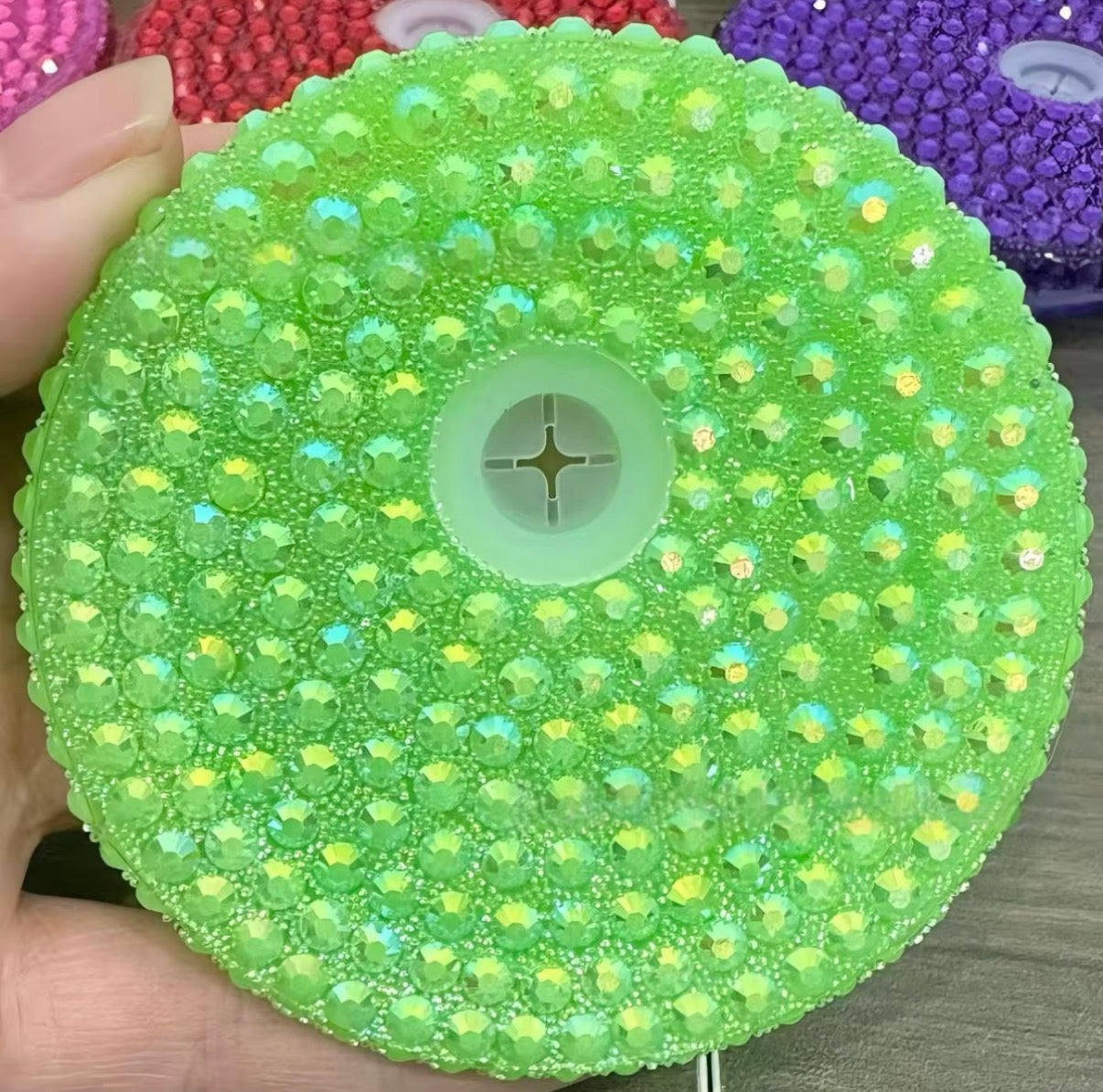 Rhinestone Lids