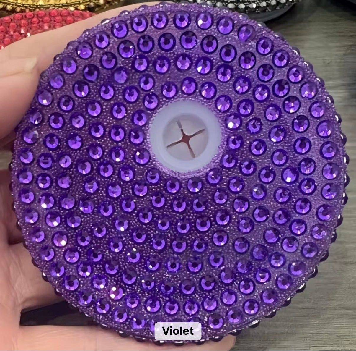 Rhinestone Lids
