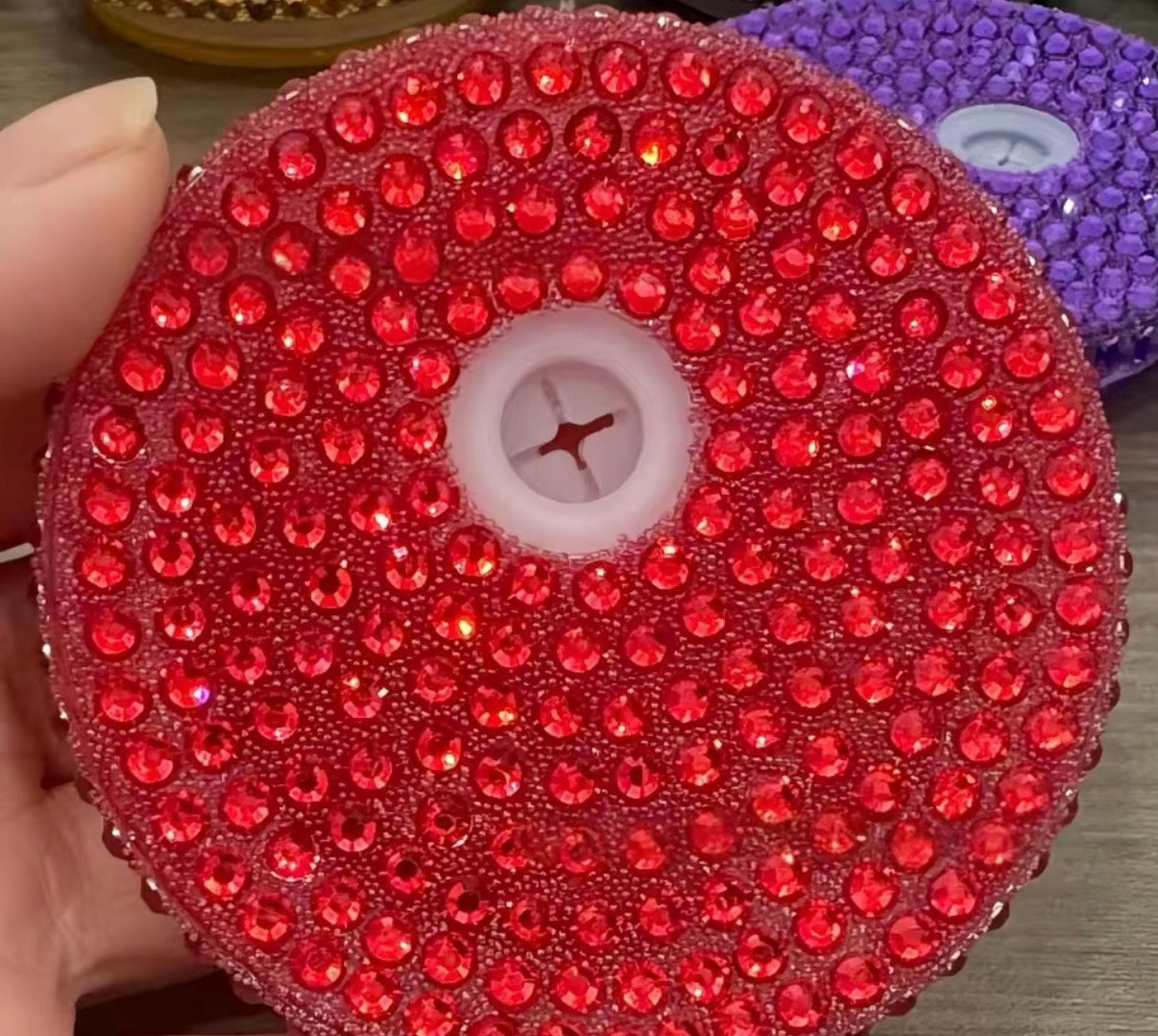 Rhinestone Lids