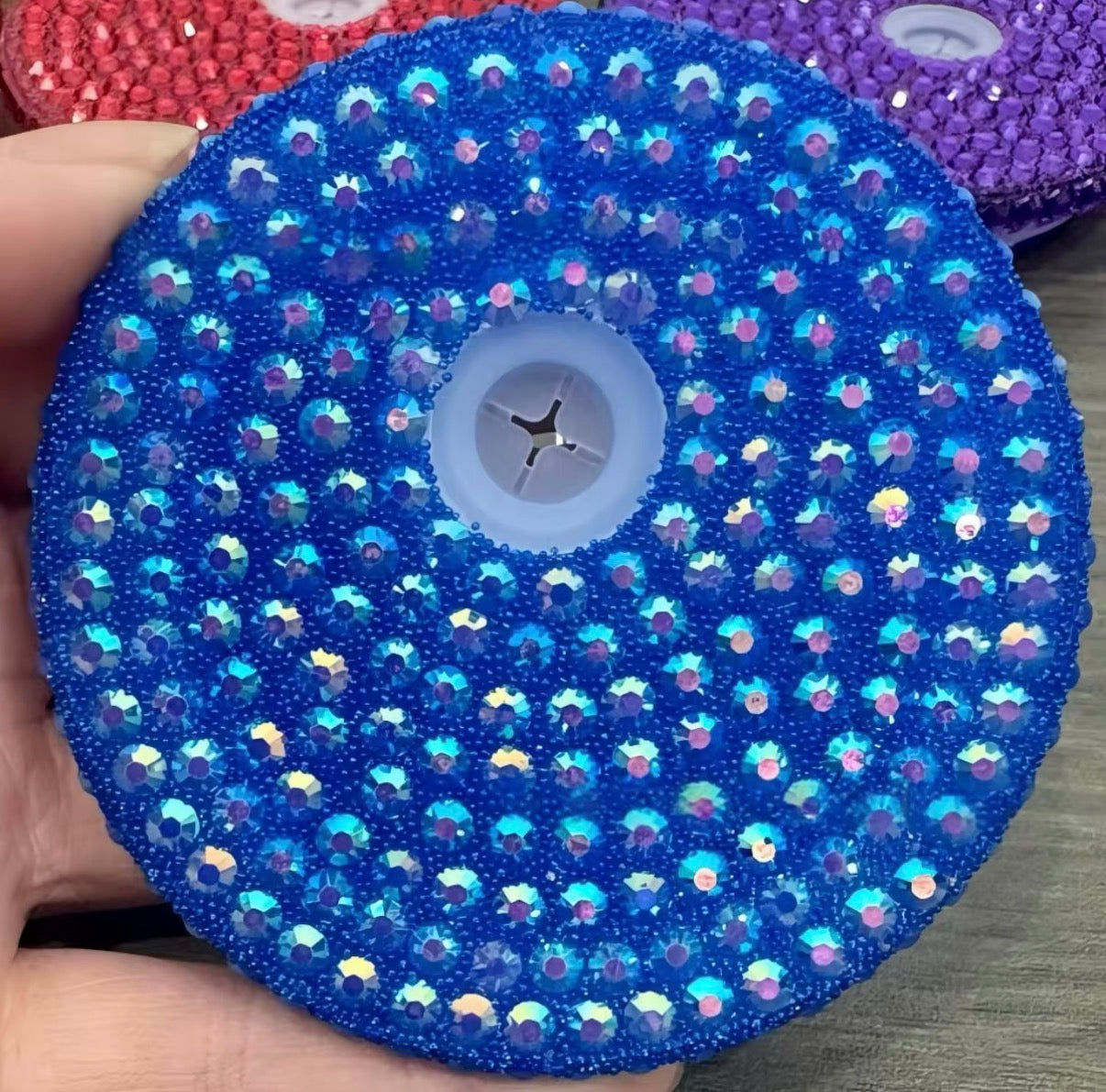 Rhinestone Lids