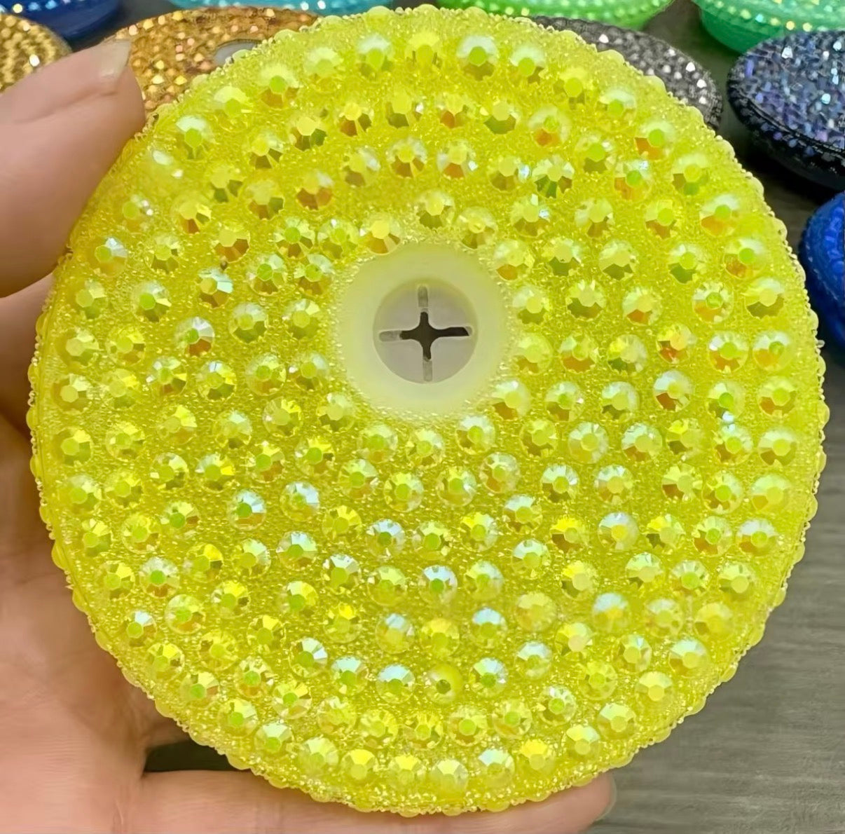 Rhinestone Lids