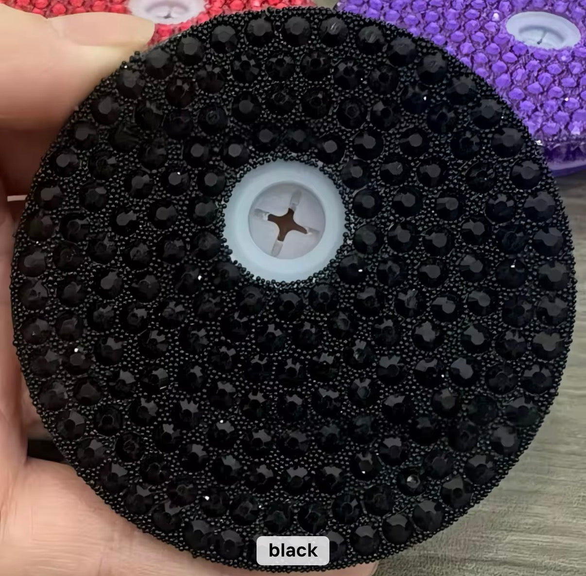 Rhinestone Lids