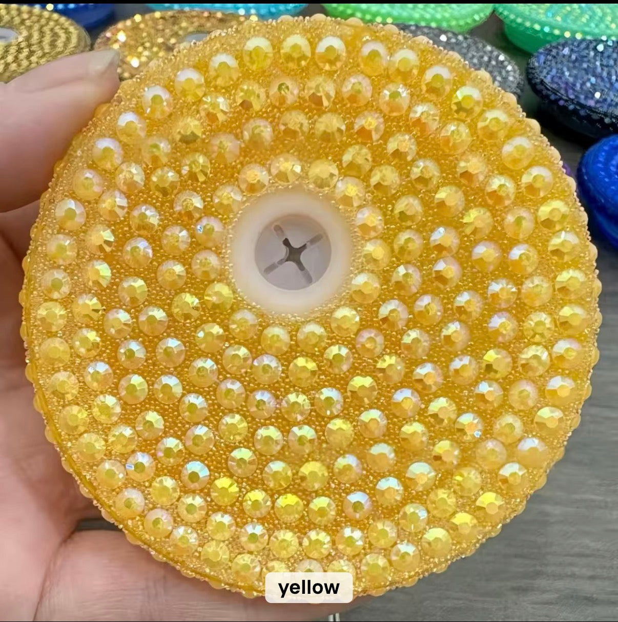 Rhinestone Lids