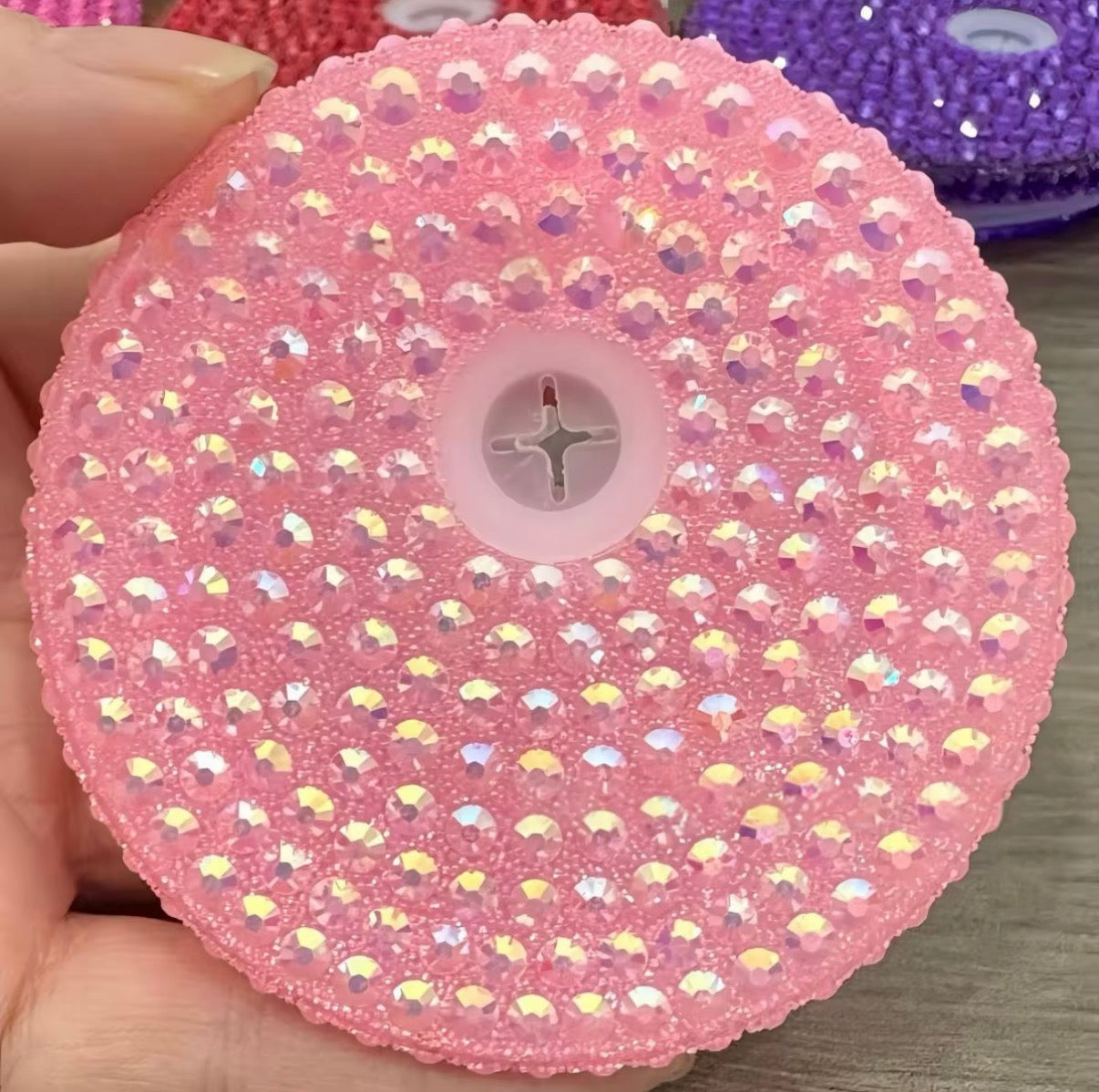 Rhinestone Lids