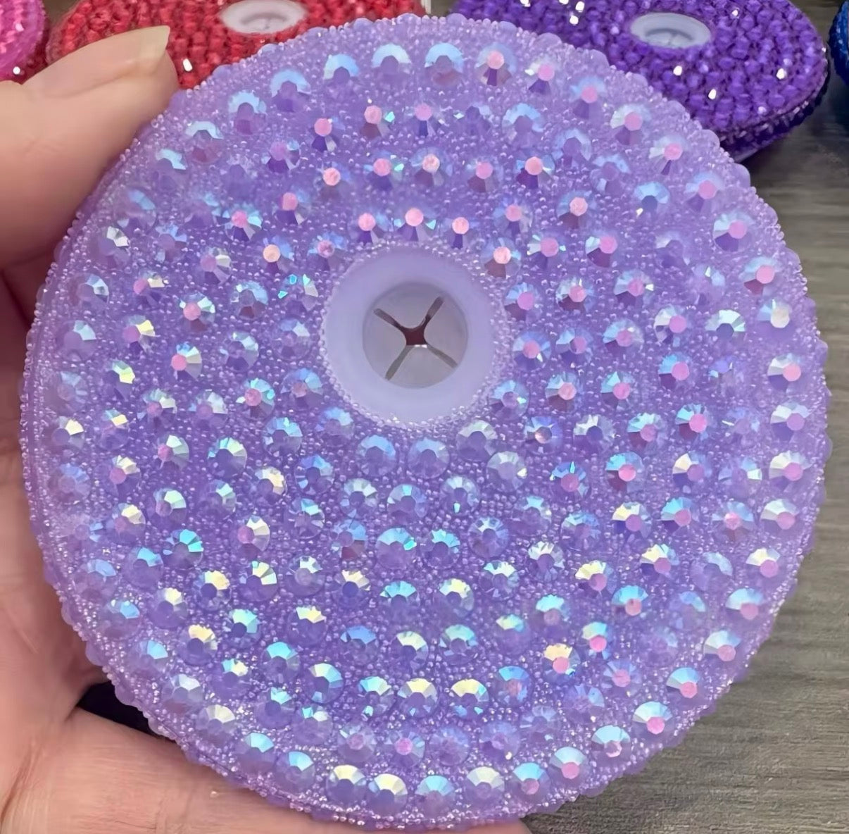 Rhinestone Lids