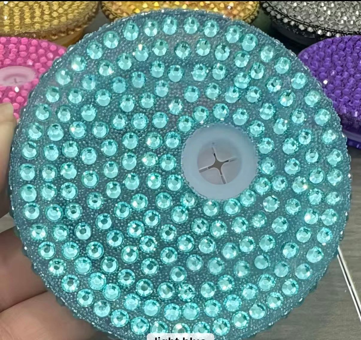 Rhinestone Lids